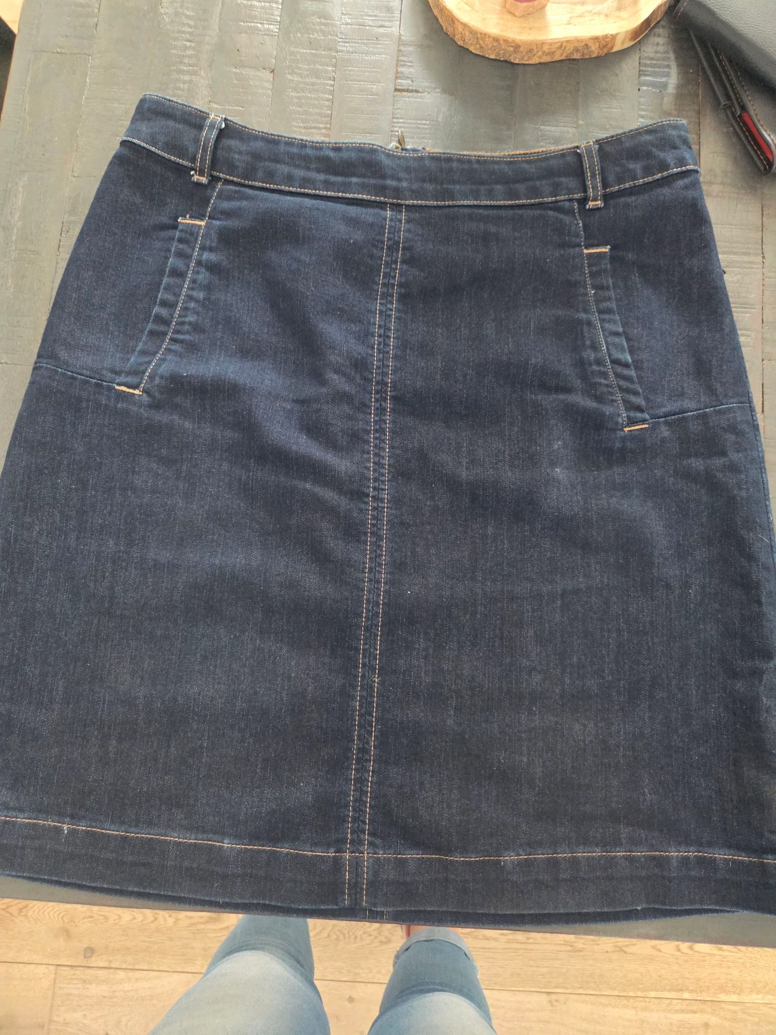 Saia jeans Esprit tamanho 30 – photo 3